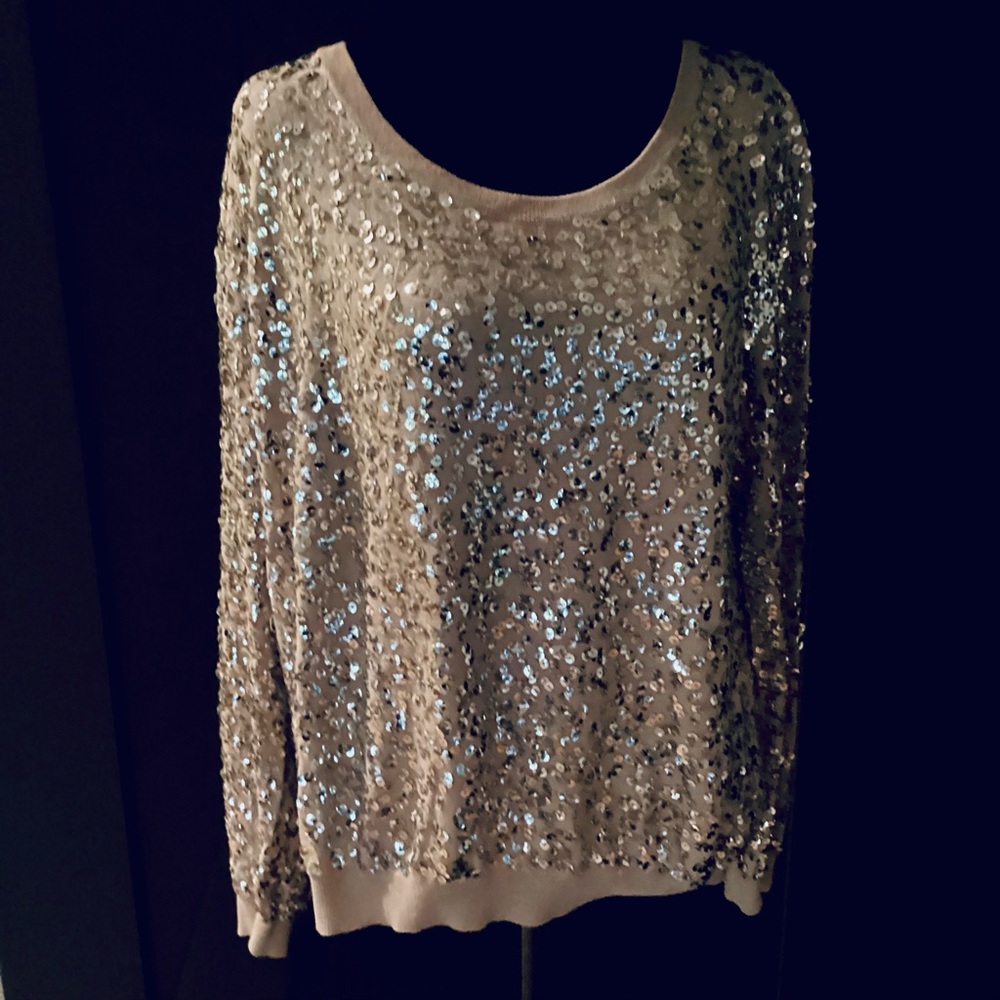 H&M Sequin Top - image 7